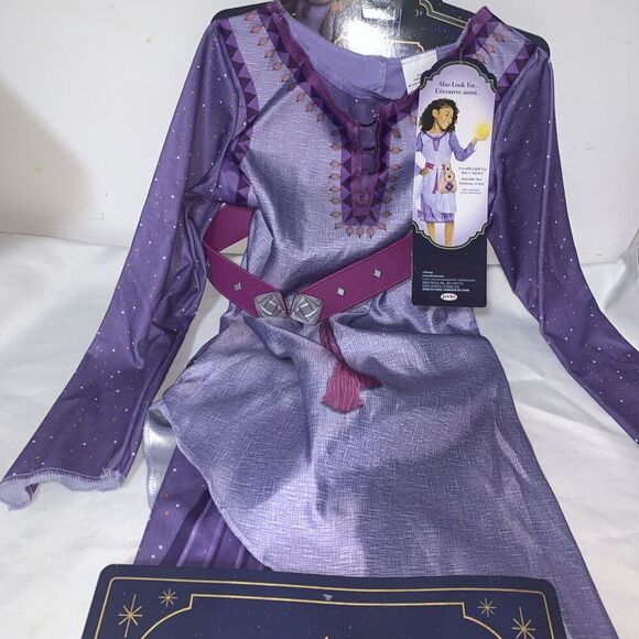 NWT Disney Wish Movie Asha’s Adventure Costume Dress Child Size Small 4-6x - Picture 4 of 7